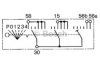 IH 3051729R92 Ignition-/Starter Switch